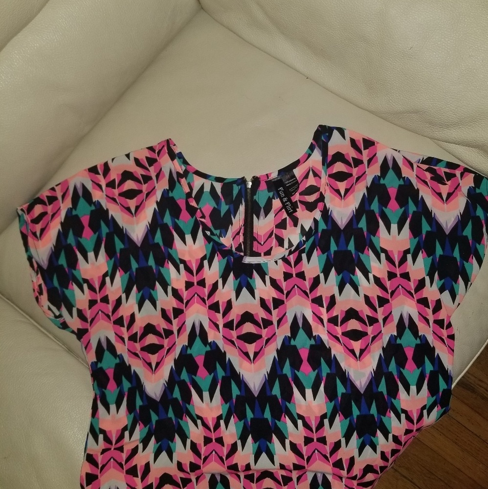 Aztec print blouse - Picture 2 of 6